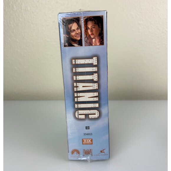 TITANIC VHS 1997 2 Tape Set Leonardo DiCaprio Kate Winslet NEW Factory Sealed - Picture 4 of 9